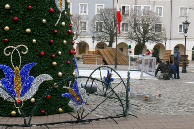 Wejherowo: Przygotowania do jarmarku świątecznego