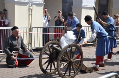 Rekonstrukcja Historyczna 2016. Pierwsza bitwa ze szwedami za nami. fot. Leszek Spigarski