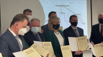 Podpisanie listu intencyjnego w sprawie Via Maris