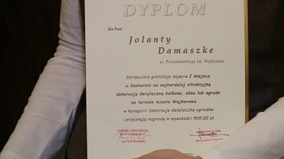 Rozdanie nagród w Urzędzie Miasta