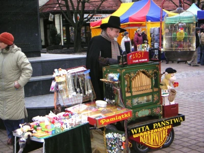 Świąteczne iluminacje Wejherowa rok 2004 i 2005 fot. Leszek Spigarski