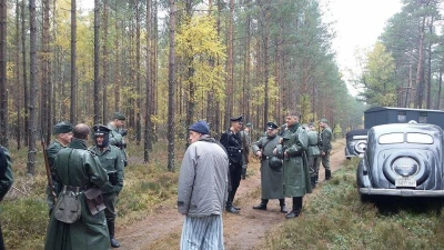 Na planie filmu Kamerdyner