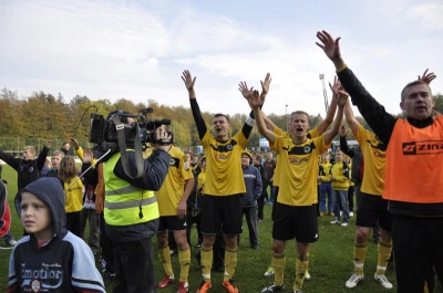 Ekipa TTM podczas realizacji meczu Gryf vs Górnik