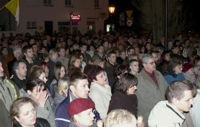 I rocznica śmierci Ojca Świętego Jana Pawła II fot. Leszek Spigarski