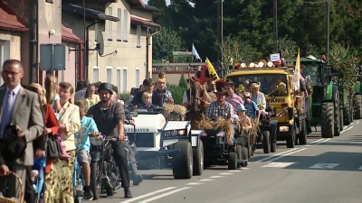 Dożynki powiatu wejherowskiego w Strzepczu