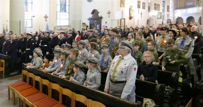 Święto Niepodległości 2017 – msza święta w wejherowskiej Kolegiacie – fot. Leszek Spigarski