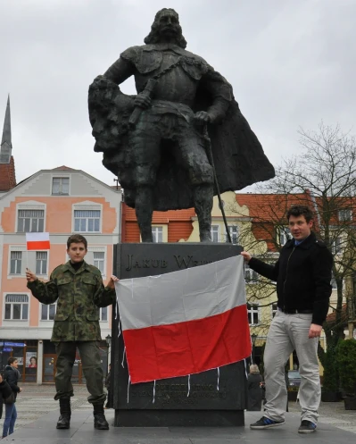 Biało-czerwona parada niepodległościowa w Wejherowie