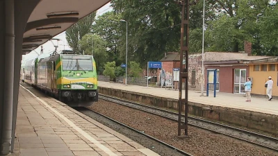 Pociąg Słoneczny w Wejherowie