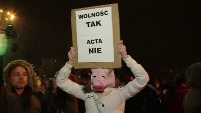 Nie dla ACTA w Gdyni