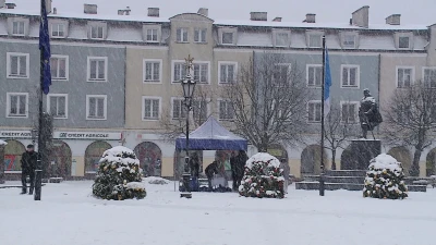 Protest przeciwników ACTA w Wejherowie