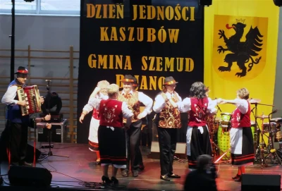 DJK Bojano 2016. Występ orkiestry OSP i zespołów KGW fot. Leszek Spigarski