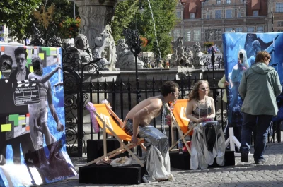 Gdański Neptun na Długim Targu