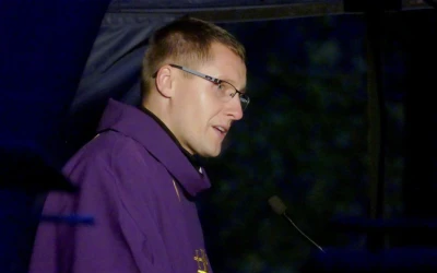 Dzień Zaduszny na starym cmentarzu, 2.11.2017, fot. Leszek Spigarski