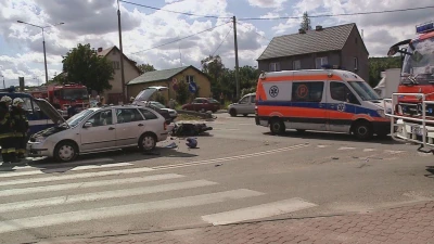 Reda: Wypadek z udziałem skutera