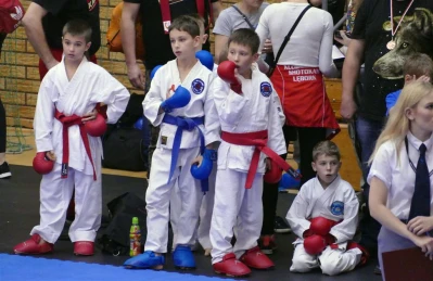 Międzynarodowe zawody karate w Bolszewie - fot. Leszek Spigarski