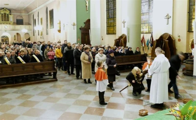 Liturgia Wielkiego Piątku w wejherowskiej Kolegiacie