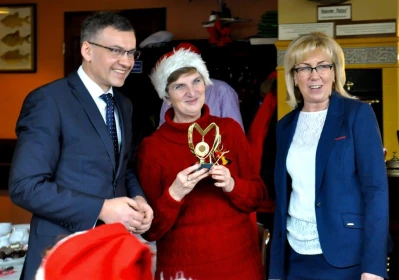 Turystyczne Mikołajki WUTW YMCA i Powiatowy Dzień Wolontariusza - fot. Leszek Spigarski