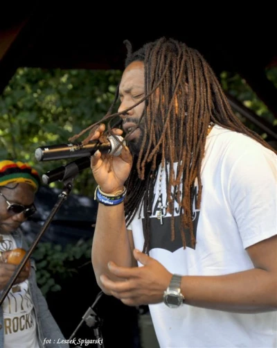 The Rockas Roots Reggae – wejherowski park miejski, fot. Leszek Spigarski.