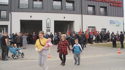 Otwarcie remizy OSP w Kielnie
