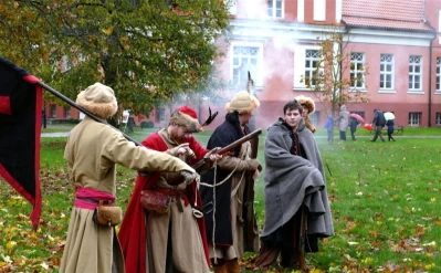Finał Parady Niepodległości 2017 w Wejherowie - fot. Leszek Spigarski