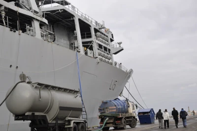 HMS Bulwark w Gdyni