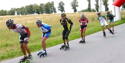 Puchar Kaszub w rolkarstwie szybkim - Kłanino 2017 (fot. Leszek Spigarski)