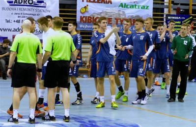 Tytani Wejherowo pokonani przez SMS ZPRP Gdańsk 27 : 32 - fot. Leszek Spigarski