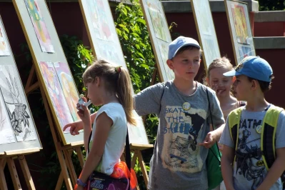 Dzień Dziecka w wejherowskim muzeum (fot. Wiktoria Markiewicz)