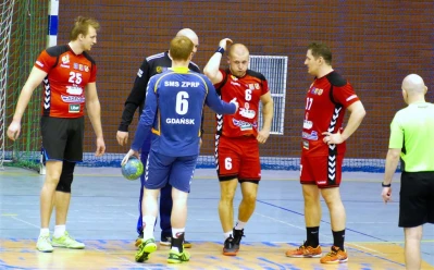 Tytani Wejherowo pokonani przez SMS ZPRP Gdańsk 27 : 32 - fot. Leszek Spigarski