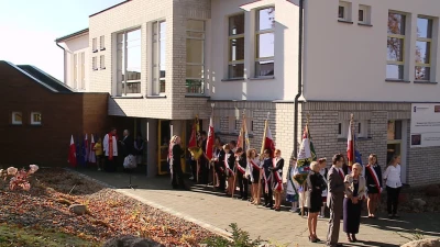 Otwarcie sali sportowej w Sychowie