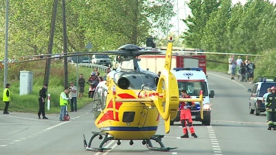 Gnieżdżewo. Wypadek na skrzyżowaniu.