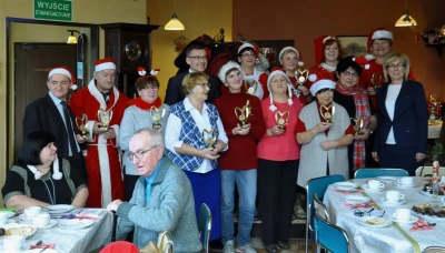 Turystyczne Mikołajki WUTW YMCA i Powiatowy Dzień Wolontariusza - fot. Leszek Spigarski