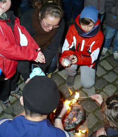 Betlejemskie Światło Pokoju - Wejherowo 2015 fot. Leszek Spigarski