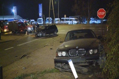 Gmina Wejherowo: BMW zderzyło się z Mitsubishi