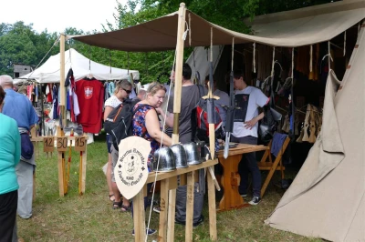 Świecino 2017 - jarmark i obozowisko. Fot. Leszek Spigarski.