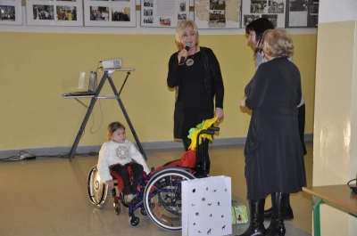 Uroczyste wręczenie wózka Marcie