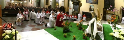 Liturgia Wielkiego Piątku w wejherowskiej Kolegiacie