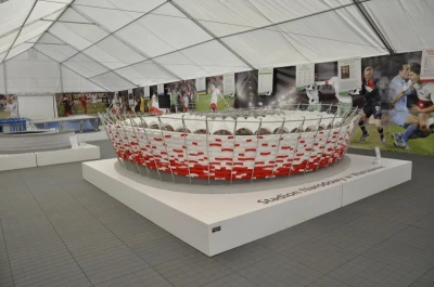 Stadiony na Euro w wersji mini