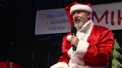 Mikołajki na rynku w Wejherowie