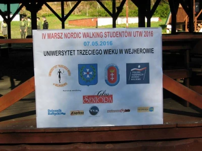 IV Marsz Nordic Walking Studentów UTW 2016