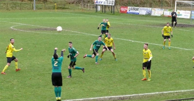 Gryf Wejherowo vs Stal Stalowa Wola. fot. Leszek Spigarski.