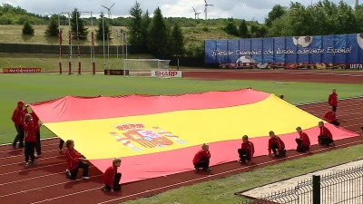 Pierwszy trening Hiszpanów