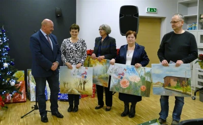 Dyrektor biblioteki w Bolszewie przechodzi na emeryturę (fot. Leszek Spigarski)