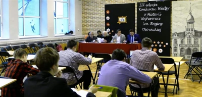 III edycja Konkursu Wiedzy o Historii Wejherowa im. Reginy Osowickiej - fot. Leszek Spigarski