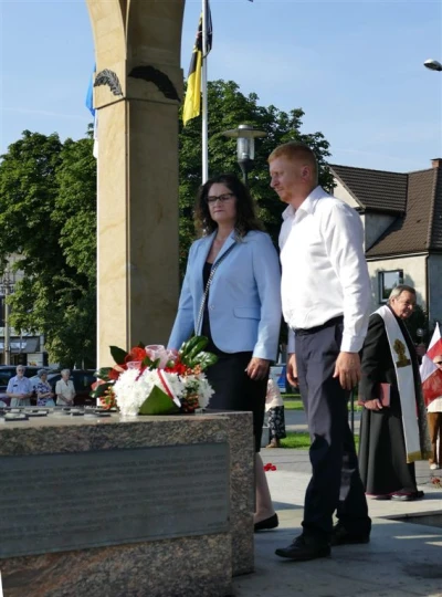 Obchody 73 rocznicy Powstania Warszawskiego w Wejherowie – fot. Leszek Spigarski