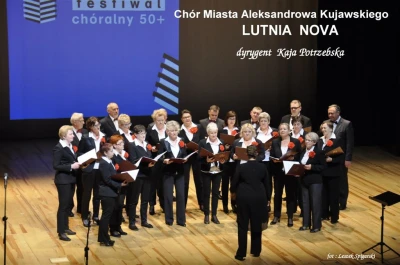 Wejherowo: Gala I Ogólnopolskiego Festiwalu Chóralnego 50+ (fot. Leszek Spigarski)