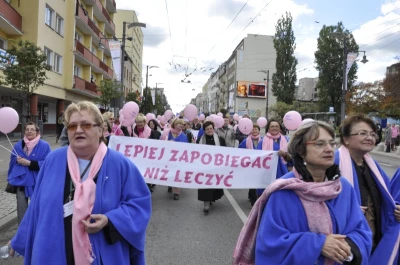 Różowy marsz ulicami Gdyni