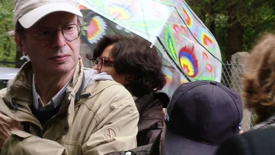 Wizyta rodzin biorących udział w Marszu Śmierci