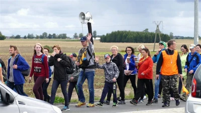 Pielgrzymka wejherowskich parafii do Swarzewa, fot. Leszek Spigarski