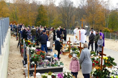 Wszystkich Świętych - uroczystości na wejherowskim cmentarzu